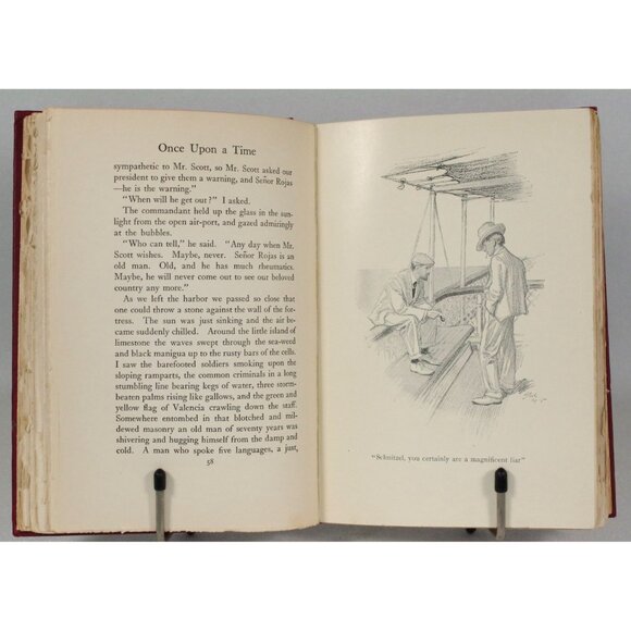 Antique Book "Once Upon A Time" Richard H Davis, Charles Scribner's Sons 1910 - Picture 7 of 10